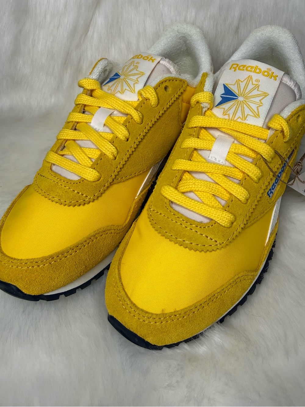 Reebok Women’s Yellow Classic Runner Sneakers